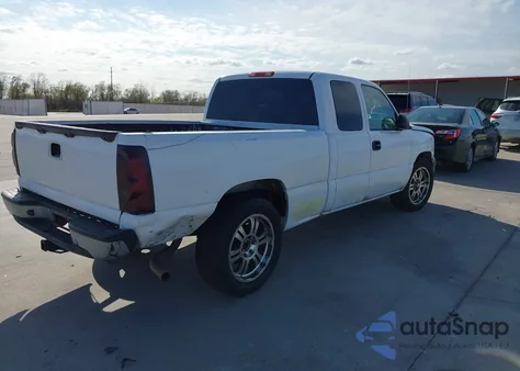 2006 Chevrolet Silverado 1500 Work Truck from USA, damaged, VIN 1GCEC19V36Z244909